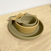 LITTLE PEA_Benni_silicone_dinner_set_3-pack-Dinner_set-NU448-Olive_green-1_360x